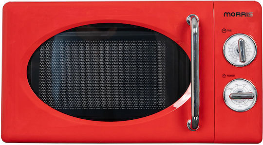 Morris Microwave Oven with Grill 20lt Red