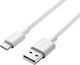 Huawei AP51 USB 2.0 Cable USB-C male - USB-A Λευκό 1m Bulk