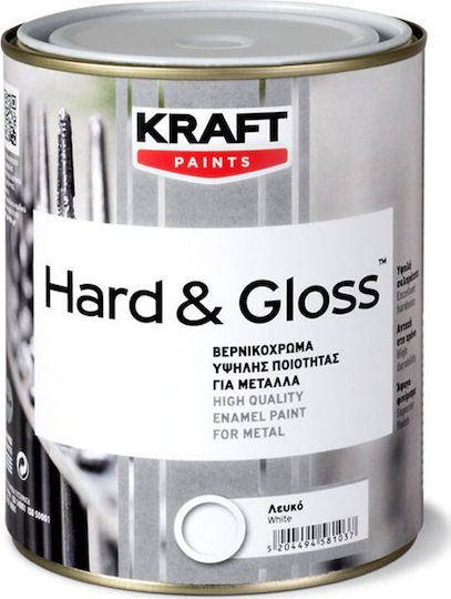 Kraft Βερνικόχρωμα Διαλύτου Hard Gloss 0.375lt Μέντα Γυαλιστερό