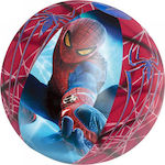 Bestway Spiderman Balon de Plajă Gonflabil în culoarea Roșu 51 cm (1buc)