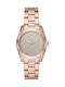 DKNY Nolita Uhr mit Rose Gold Metallarmband