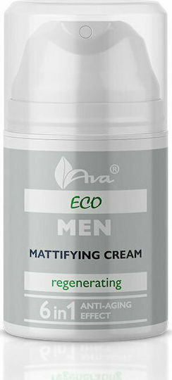 Ava Laboratorium Eco Men Light 24ωρη Ανδρική Κρέμα Προσώπου για Ενυδάτωση, Αντιγήρανση & Ατέλειες με Aloe Vera 50ml
