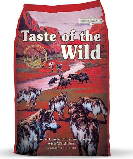 Taste Of The Wild Southwest Canyon 12.2kg Dry Food for Dogs Grain-Free with Wild Boar