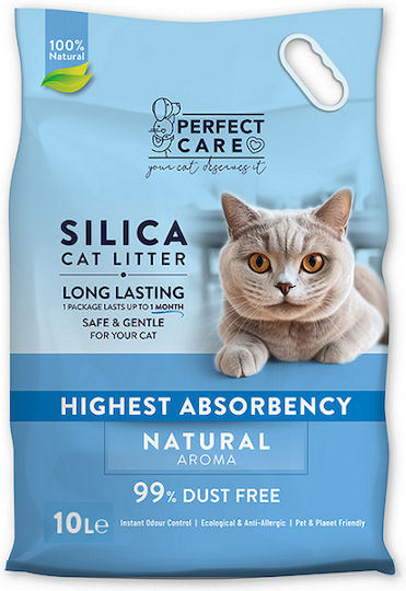 Perfect Care Silica Κρυσταλλική Άμμος Γάτας χωρίς Άρωμα 10lt