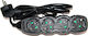Adeleq Power Strip 4 Positions with Cable 1.5m