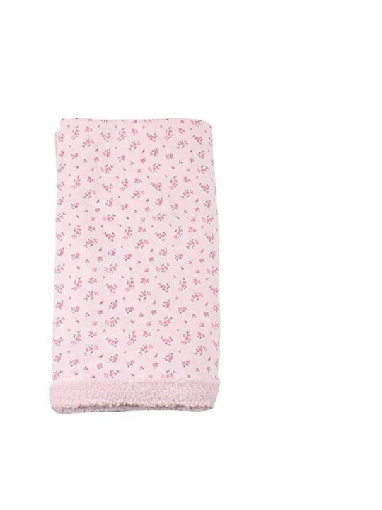 Minene Blanket Nursery Swaddling Blankets Fleece Pink 75x100cm