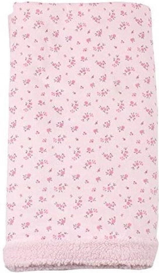 Minene Blanket Nursery Swaddling Blankets Fleece Pink 75x100cm