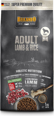Belcando Adult Lamb & Rice 1kg Ξηρά Τροφή χωρίς Σιτηρά για Ενήλικους Σκύλους Μεσαίων & Μεγαλόσωμων Φυλών με Αρνί και Ρύζι