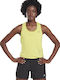 Reebok Les Mills Women's Athletic Blouse Sleeveless Chartreuse