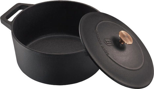 Berlinger Haus Black Royal Collection Deep Pot made of Cast Iron Berlinger Haus Black Royal Collection Deep Pot made of Cast Iron