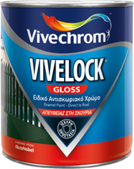 Vivechrom Colour Corrosion Inhibitor Vivelock 0.75lt Deep Blue Shiny