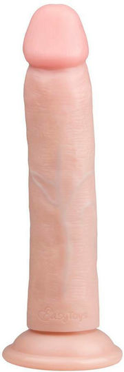 Easytoys Ρεαλιστικό Dildo με Βεντούζα Flesh 20.5cm