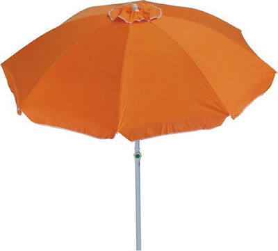 Ομπρέλα Θαλάσσης Orange Διαμέτρου 1.8m Orange Ε 2698 Relax
