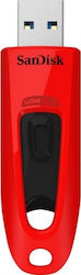 Sandisk Ultra 64GB USB 3.0 Stick Κόκκινο