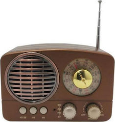 Meier M-161BT Retro Επιτραπέζιο Επαναφορτιζόμενο Καφέ Meier M-161BT Retro Επιτραπέζιο Επαναφορτιζόμενο Καφέ