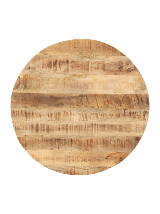 vidaXL Round Table Surface made of Solid Wood 6...