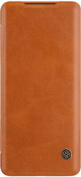 Nillkin Qin Synthetic Leather Book Brown (Galaxy S20+)