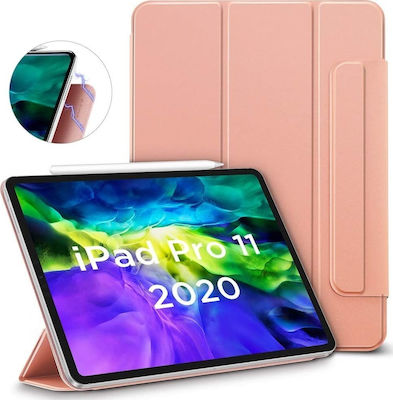 ESR Rebound Magnetic Flip Cover Πλαστικό / Δερματίνης Ροζ Χρυσό (iPad Pro 2018 11" / iPad Pro 2020 11")