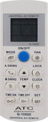 ATC Q-1000E Universal Τηλεχειριστήριο για Κλιματιστικό
