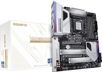 Gigabyte Z490 Vision G ATX Motherboard with Intel 1200 Socket