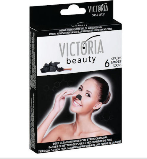 Victoria Beauty Nose Strips Προσώπου για Καθαρισμό 6τμχ