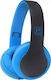 P8035 Wired Over Ear Headphones Blue