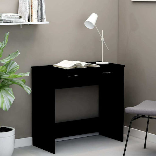 Desk Wooden Black 80x40x75cm