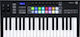 Novation Midi Keyboard Launchkey MkIII με 37 Πλήκτρα σε Μαύρο Χρώμα