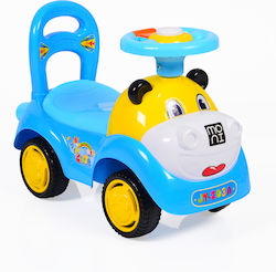 Moni Super Car Περπατούρα Ride On Αυτοκινητάκι Γαλάζιο για 12+ Μηνών
