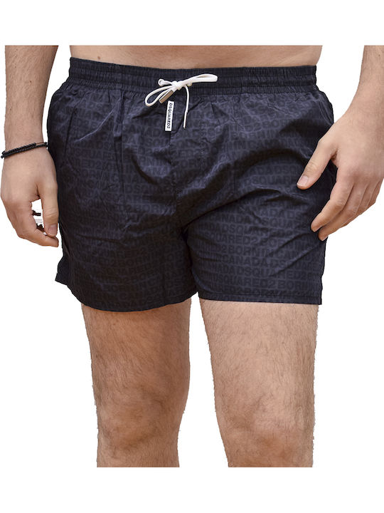 Born In Canada Men's Swimwear Shorts Black with Patterns