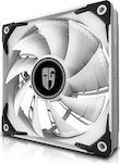 Deepcool TF120 S Case Fan με Σύνδεση 4-Pin PWM Λευκό