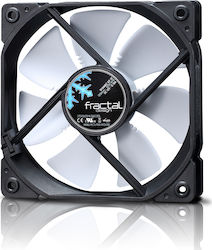 Fractal Design Dynamic GP-12 Gehäuselüfter 120mm mit Verbindung 3-polig 1Stück Weiß