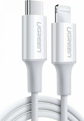 Ugreen US171 USB-C to Lightning Cable 18W White 1m (10493)