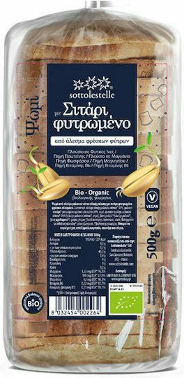 Sottolestelle Toastbrot Weizen mit Weizenkeimen 500gr