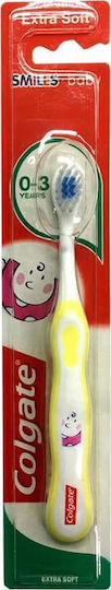 Colgate Smiles Baby Бебешка Четка За Зъби За 0м+ Жълта