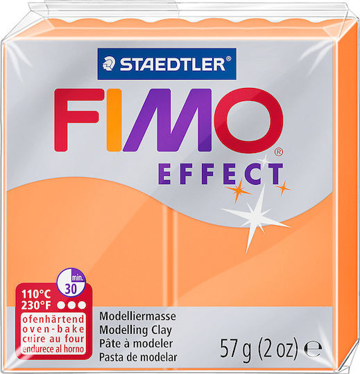 Staedtler Fimo Effect Полимерна Глина Оранжева 57гр