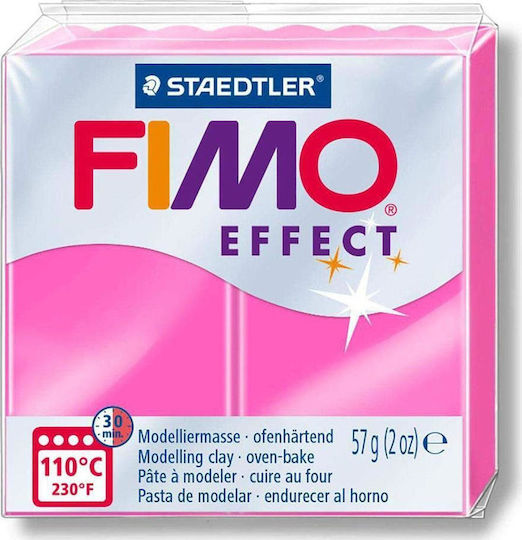 Staedtler Fimo Effect Polymer Clay Fuchsia 57gr 8010-201