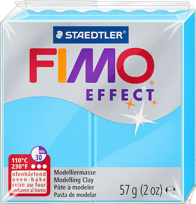 Staedtler Fimo Effect Neon Blue Πολυμερικός Πηλός 57gr