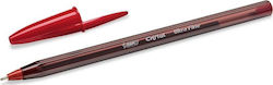 Bic Cristal Exact Pen Ballpoint 0.7mm with Red Ink