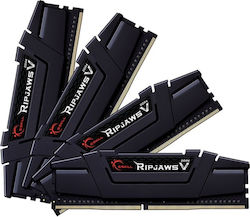 G.Skill Ripjaws V 128GB DDR4 RAM cu 4 module (4x32GB) și Viteză 3600 pentru Desktop