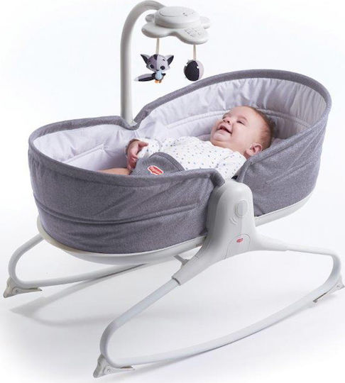 Tiny Love Elektrisch Baby Relax Napper mit Vibration Grey für Kind bis 18kg
