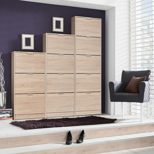 Suport pentru pantofi Base 15 cu 5 Rafturi Bej L58xW18xH191.5cm