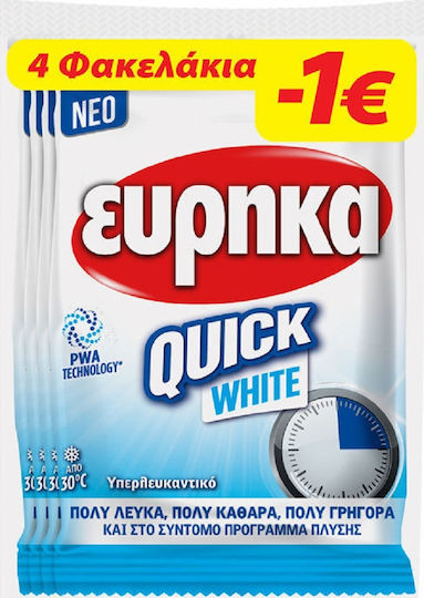Eyrika Quick White Bleichen als Pulver 50gr 4Stück
