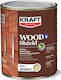 Kraft Wood Shield Пропитка Полиуретан 110 Орехи Сатен 750мл