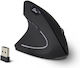 Inter-Tech Eterno KM-206 Wireless Ergonomic Vertical Mouse Left-Handed Black