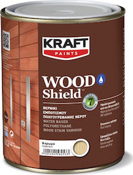 Kraft Wood Shield Лак За Импрегниране Полиуретанов Сатен Kraft Wood Shield Лак За Импрегниране Полиуретанов Сатен