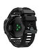 Curea Silicon Negru (Fenix 3 / 5X / 5X Plus / 6X / 6X Pro / 7X / 7X Pro / 8 (51mm))