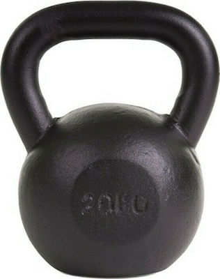 Optimum Black Cast Iron Kettlebell 20kg