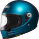 Shoei Glamster Full Face Helmet with Pinlock ECE 22.05 1165gr Laguna Blue