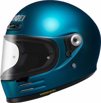 Shoei Glamster Laguna Blue Мотоциклетна Каска Цяло лице ECE 22.05 1165гр с Pinlock